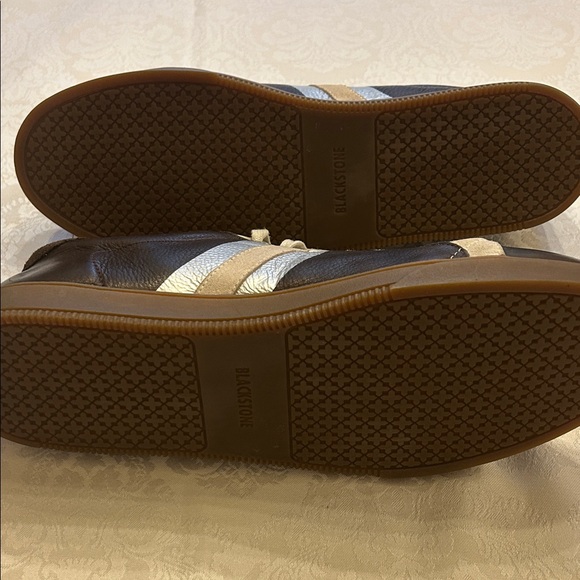 Blackstone SG 41 Brown and Tan Sheep Skin Lined Sneaker size 47/13 - Picture 8 of 10